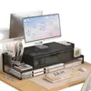 Armazenamento e Organização para Sala de Estudo Suporte de Resfriamento para Computador Suporte de Mesa Extraível para Computador de Escritório Suporte de Elevação para Computador