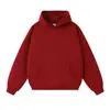 Sudadera con capucha de forro polar pesado Amazon extragrande de 450 g, sudadera con capucha de forro polar ligero de marca de moda, ajuste holgado, personalización OEM disponible