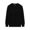 Sudadera de Marca de Moda con Hombros Caídos para Hombres y Mujeres, Suéter Holgado Personalizado de Cuello Redondo Estilo Coreano Uniforme de Trabajo Corporativo con Logo Personalizado