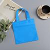 Bolsa de tela no tejida para dulces de comercio exterior transfronterizo, bolso de mano no tejido de color sólido, logotipo personalizado, bolsa de embalaje para compras y regalos