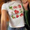 Estilo europeo y americano transfronterizo primavera y verano nuevo para mujer color liso ajustado ombligo moda letra manga corta camiseta top