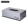Caja de pañuelos de escritorio minimalista de alta gama. Adecuado para oficinas comerciales y uso doméstico. Disponible en varios tamaños y se puede personalizar