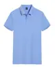 2025 Nueva Camiseta de Manga Corta para Hombre Verano Nueva Transpirable y Amigable con la Piel Juvenil Camisa Polo de Negocios Estilo Caliente de Exportación