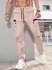 Pantalones Cargo para Hombre Versátiles de Tendencia Nueva Primavera y Otoño Transfronterizos Sueltos Rectos Multibolsillos Casuales Largos
