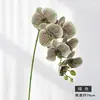 Simulação de layout de casamento Phalaenopsis EVA algodão nova decoração de casa chinesa halo impressão 3D 7 cabeças Phalaenopsis flores artificiais