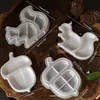 Molde de Silicona para Bandeja de Bellotas de Ardilla de Venta Caliente Transfronteriza, Molde para Adorno de Aromaterapia de Yeso DIY, Molde para Bandeja de Almacenamiento de Cemento