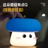 Luz de Noite de Gato, Luminária de Silicone com Toque, Presente para Meninas, Luminária de Cabeceira Inteligente Controlada por Voz, Luz de Noite Criativa para Quarto