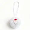Adorno de Bola de Pelo de Conejo Sintético para Árbol de Navidad, Colgante Decorativo de Bola de Felpa, Accesorios de Bola de Pelo, Regalo de Navidad, Venta al por Mayor desde el Fabricante
