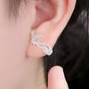 Diseño Nicho Aretes Koi Fénix Sensibles a la Luz Lindos Animales Dulces Clips para Oreja Aretes Pequeños Frescos y Exquisitos para Mujer