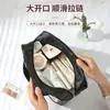 Bolsa de Lavado Engrosada Nueva de Gran Capacidad Estilo Patchwork Bolsa de Maquillaje Impermeable a Prueba de Polvo Portátil de Mano Bolsa de Almacenamiento para Viajes