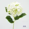 Flores artificiales, flores de seda, materiales florales para bodas, hortensias de un solo tallo con ramas decorativas, arreglo de escena de boda, paisajismo exterior, arreglos florales de hortensias