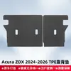 Adecuado para Acura Zdx 2024-2026 Material 3D para Todo Clima Tpe Alfombrilla para Piso Alfombrilla para Maletero
