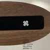 Brincos de Aço Titânio 316L, Delicados e Compactos, Brincos de Tarraxa com Trevo de Quatro Folhas em Zircônia Cúbica, Brincos para Piercing com Rosca Externa