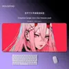 Mouse Pad 2D Anime No Regrets para E-Sports, Espessado, Antiderrapante, Resistente ao Desgaste, Resistente à Sujeira, Tapete para Mesa de Computador de Escritório