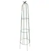 Soporte para Plantas Trepadoras con Forma de Jaula para Pájaros Redonda para Rosas y Clemátides, Soporte para Flores Jaula para Pájaros Estilo Vintage, Soporte para Macetas de Balcón, Maceta de Tamaño Mediano