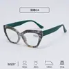 Nuevas Gafas de Lectura Moda Transfronteriza Ojo de Gato para Mujer, Gafas de Lectura Alta Definición Anti Luz Azul con Bisagras de Resorte, Venta al por Mayor