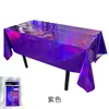 Mantel de Mesa Láser Liso para Mascotas Modelo Nuevo Transfronterizo Mantel Desechable para Decoración de Fiesta Impermeable y a Prueba de Aceite