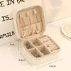 Caja de Joyería, Caja Portátil para Guardar Joyería, Compacta para Viaje y Exquisita para Pendientes, Anillos, Collares, Cajas de Joyería Antioxidantes, Envío Directo