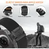 Bandas Elásticas para Apple Watch Ultra 3/2, Correa de 49 mm / 46 mm / 40 mm / 44 mm / 45 mm / 41 mm / 42 mm / 38 mm, Correa de Tela de Nylon, Cremallera, Banda Deportiva para Apple Watch 11/10 iWatch 9