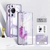 Aplicable Transfronterizo Huawei P60Pro Hebilla Brillante Protector de Lente Magnético P70 Vidrio de Doble Cara Anti-Miradas Funda para Teléfono P80