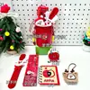 Presente de Natal Papai Noel Véspera de Natal Bolsa Conjunto Lembrança Presente para Estudantes Evento de Feriado Pequeno Presente