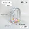 Labubu Terceira Geração Vinil Passeio Capa Protetora Transparente Pelúcia Boneca Pingente Bolsa Sentado Festa Armazenamento Bolsa de Bebê