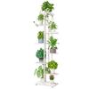 Floreira Prateleira 8 andares 9 lavatórios Interior Doméstico Varanda Arrumação Decorativa Rack Ferro de Engomar Sala de Estar Simples Floreira Cabide Rosa Verde