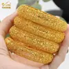 Pulsera de Aleación Chapada en Oro de Venta Caliente Novia de Dubái India Lujo Ligero para Mujer Boda Oro Arena Pulsera Joyería Al por Mayor