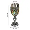 Enesco Harry Potter Copo Cálice de Fogo de Hogwarts Modelo Copo de Água Ornamento Presente de Aniversário Taça de Vinho Tinto