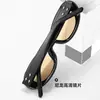 Gafas de Sol de Acetato Gm Gafas de Sol Cat-Eye Eve Versátiles para Caras Cuadradas y Redondas Gafas de Sol con Protección UV Ins con Graduación Bc9069