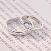 520 Anillo de Pareja Femenino Masculino Moderno de Moda Personalizado Par de Anillos Popular en Internet Acacia de Pareja Apertura Ajustable