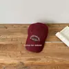 Gorra de Béisbol Versátil Nueva Estilo Coreano para Niños de Principios de Otoño con Letras Bordadas Visera Curva Protección Solar Gorra Casual Tipo Pico de Pato