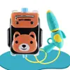 Mochila infantil pistola de agua juguete extracción playa juego acuático puesto de verano pistola de agua de ráfaga eléctrica generación por lotes