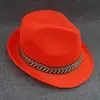 Equipo de Compañía de Publicidad Transfronteriza Sombreros Lisos para Primavera, Verano y Otoño, Sombreros Jazz para Exteriores Unisex, Sombreros para Adultos
