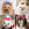 Pinzas para el pelo de mascotas estilo mariposa más vendidas transfronterizas, accesorios para el pelo de mascotas para gatos y perros, suministros para mascotas disponibles para etiquetado y dropshipping
