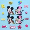 Parches de Goma Suave de PVC de Ratón y Pato de Cuerpo Entero de Dibujos Animados, Accesorios DIY para Fundas de Teléfono, Fundas de Tableta y Decoraciones para Coche