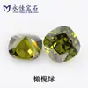 3*3~16*16mm circón cuadrado grueso circón de color cuadrado gema CZ artificial diamante piedra desnuda accesorios de joyería
