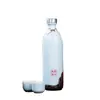 Botella de Vino de Cerámica Jingdezhen 500ml Creativa Esmalte Verde Botella de Vino Blanco Verde Esmeralda Jade Recipiente para Vino Líquido 0.5kg