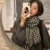 Colección de Bufandas de Mohair de Color Sólido de Otoño e Invierno, Bufandas Atmosféricas Estilo Coreano, Bufandas Chal Ampliadas y Engrosadas al por Mayor