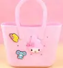 Monedero de silicona con forma de cueva cuadrada para niños, bolso cruzado para caminar, divertido y bonito bolso de silicona para cambio.