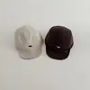 Sombrero de ala suave para niños de otoño e invierno, gorra de béisbol de oso polar para niños, gorra personalizada estilo coreano con visera abatible, gorra de pico de pato engrosada