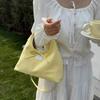Bolso bandolera casual simple estilo coreano Bolso de hombro Primavera 2025 Nuevo Dulce Correa Lazo Bolso de mano para mujer