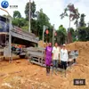 Máquina Lavadora de Oro a Gran Escala para Arena de Río y Tierra Seca, Línea de Producción de Lavado de Oro Aluvial, Zaranda de Canaleta y Equipo de Soporte para Selección de Oro