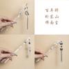 Estilo Antigo Hairpin Placa de Ácido Acético Simples Tassel Andar Diário Cabelo Han Roupas Acessórios Novo Estilo Chinês Roupas Antigas Mulheres Hairpin