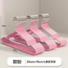 Percha Doméstica Engrosada Percha de Resina Escarchada Percha para Adultos Plástico Recubierto Antideslizante Sin Marcas Percha para Ropa Secado Percha para Niños