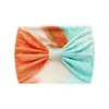 Diadema Tie-Dye Versión Amplia Europea y Americana de 18 cm de Ancho, Diadema Deportiva de Yoga Color Arcoíris, Diadema Elástica Absorbente de Sudor para Mujer