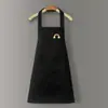 Avental para Uso na Cozinha, à Prova de Óleo, Estilo Novo, Impermeável, Moderno, Fofo, Avental de Cozinha, Roupa de Trabalho para Cozinha Doméstica