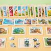 Rompecabezas de madera educativo para niños de dibujos animados plano 6 pequeños rompecabezas 0-3 bebé educación temprana iluminación juguete cognitivo regalo