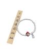 Pie de Plata 999 Esmalte Laca de Horneado Dios de la Riqueza Pulsera Moda Nacional Femenina Xizang-style Anillo de Paz y Alegría Cuentas de Transferencia Pulsera de la Fortuna