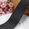 Fita de Poliéster com Bolinhas Pequenas de 38mm Fita Material para Acessórios de Cabelo DIY Grampo de Cabelo Tiara Laço Feito à Mão